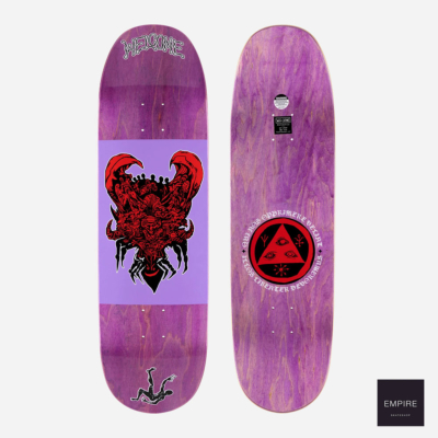 WELCOME SKATEBOARDS ''MENAGERIE" ON BACALUS 2 - Purple