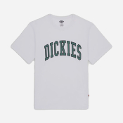 DICKIES - AITKIN TEE SS - White / Dark Forest
