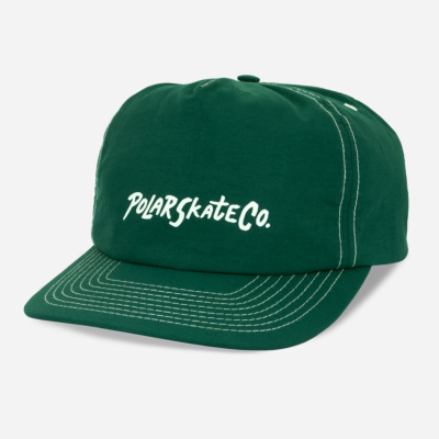 POLAR - EARL CAP SURF LOGO - Dark Green