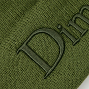 DIME - CLASSIC 3D BEANIE - Olive Green