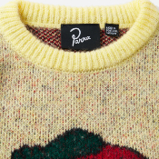 PARRA - STUPID STRAWBERRY KNITTED PULLOVER - Yellow