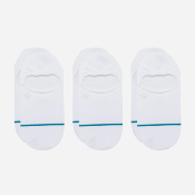 STANCE - ICON NO SHOW 3 PACK - White