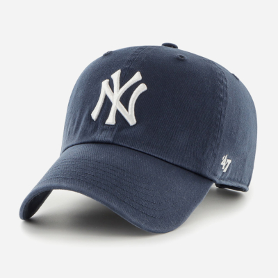 47 - MLB NEW YORK YANKEES BASE RUNNER CLEAN UP CAP - Navy