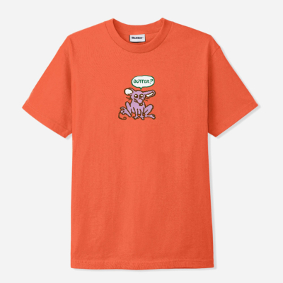 BUTTER GOODS - RODENT TEE - Coral