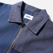 BUTTER GOODS - WACHED CANVAS PATCHWORK JACKET - Navy