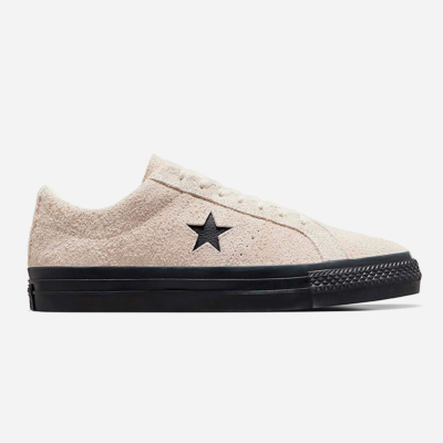 CONS By CONVERSE - ONE STAR PRO OX - Egret / Black
