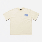 GOODIES SPORTIVE - NYSPORTS 90S TEE - Butter