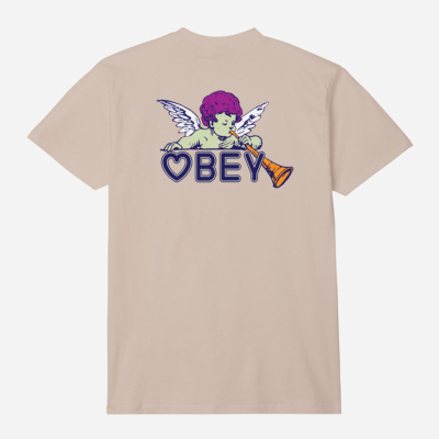 OBEY - BABY ANGEL TEE - Sand