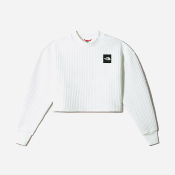 THE NORTH FACE - W MHYSA QUILTED L/S TOP - WHITE