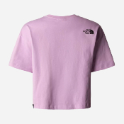 THE NORTH FACE WOMEN - W CROPPED FINE TEE - Lupine
