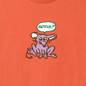 BUTTER GOODS - RODENT TEE - Coral