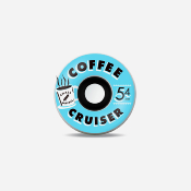 SML WHEELS - COFFEE CRUISER AZURE SKIES - 78A 54MM