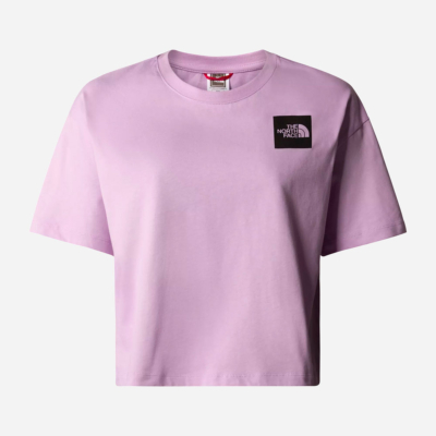 THE NORTH FACE WOMEN - W CROPPED FINE TEE - Lupine