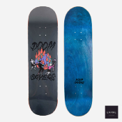 DOOMSAYERS CLUB "WORLD ON FIRE" DECK - CHARCOAL