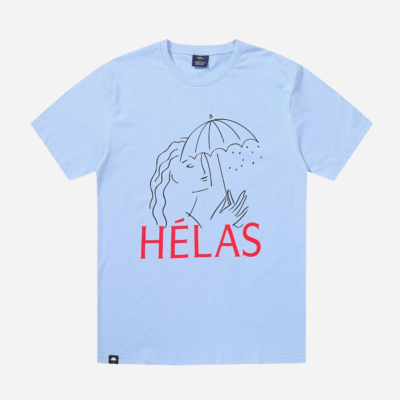 HELAS - HELAROUSSE TEE - Grey Blue